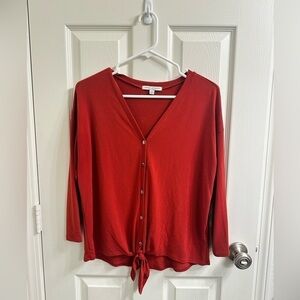 Burnt Orange Blouse